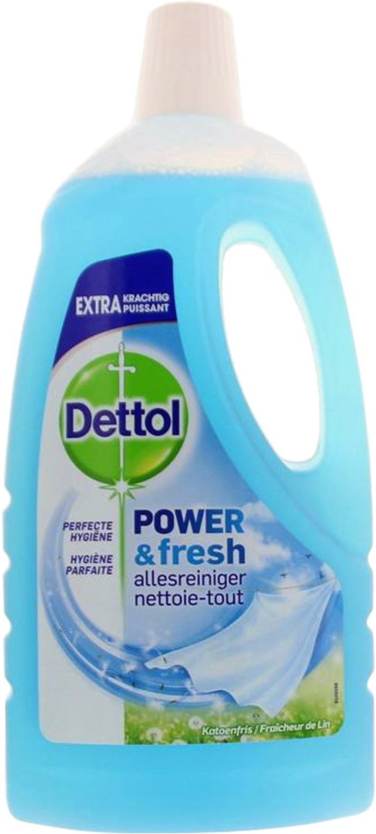 Dettol power fresh - all-purpose cleaner - cotton fresh - 1 liter