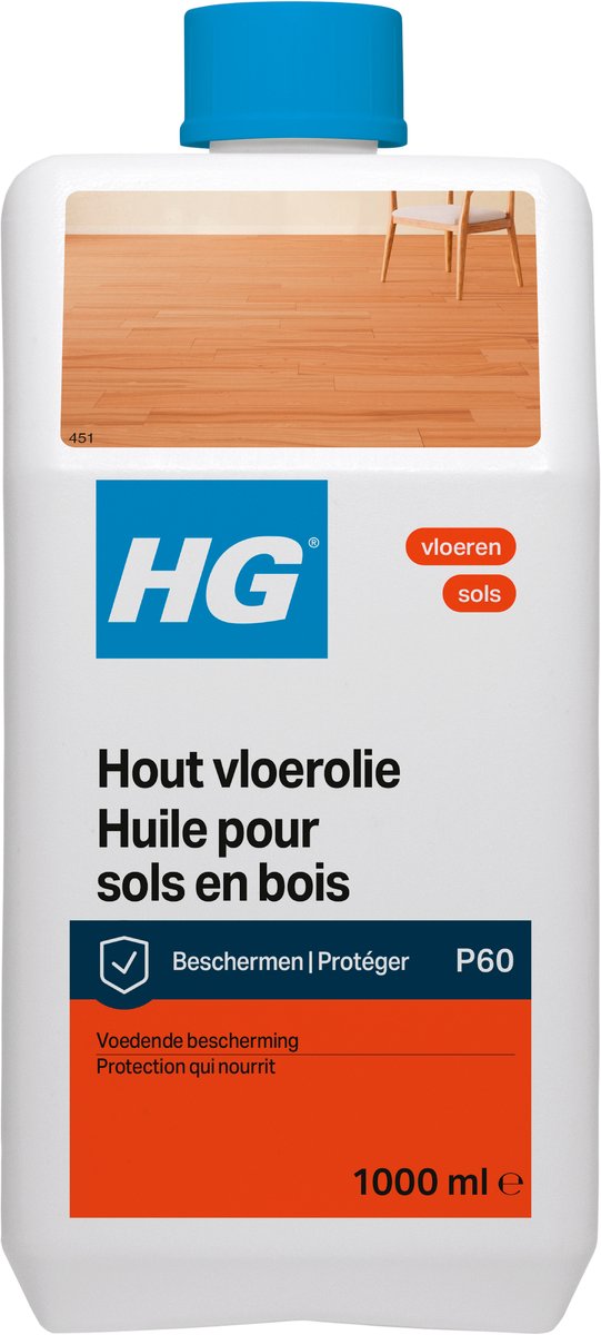 Hg 1044964 - olio per pavimenti in legno | 2 pezzi