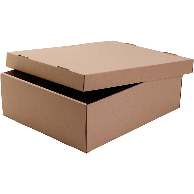 Creative Company School Box Karton con coperchio Brown