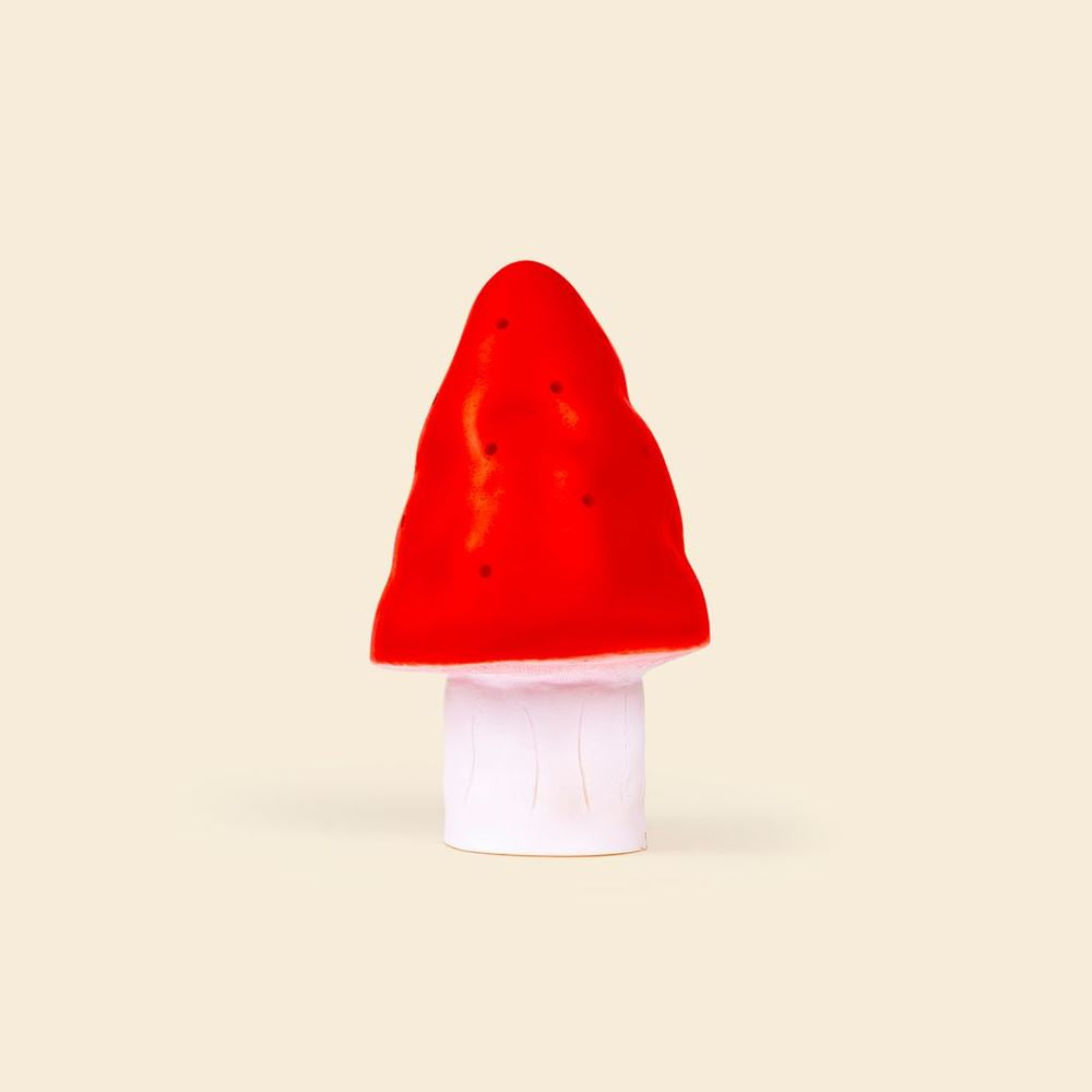 Lampada Egmont fungo rosso + dimmer.