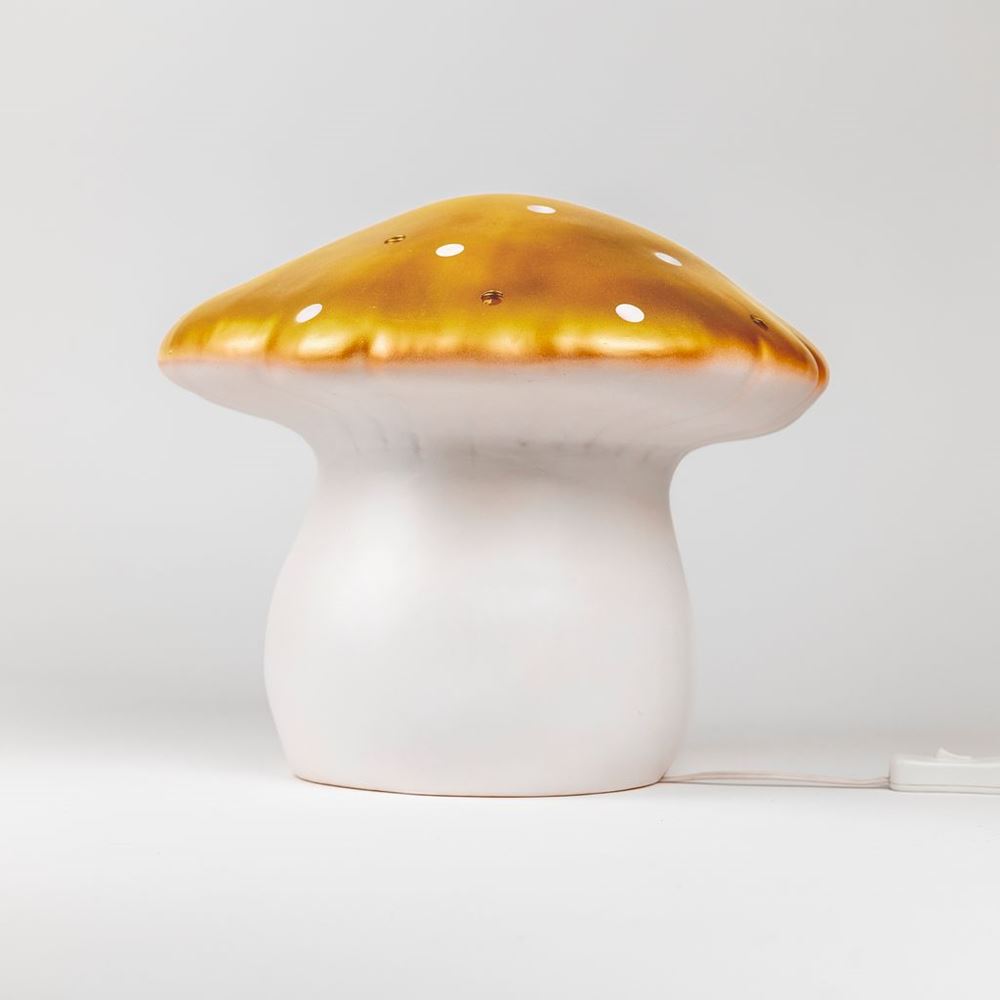 Lampada Egmont fungo oro + dimmer.