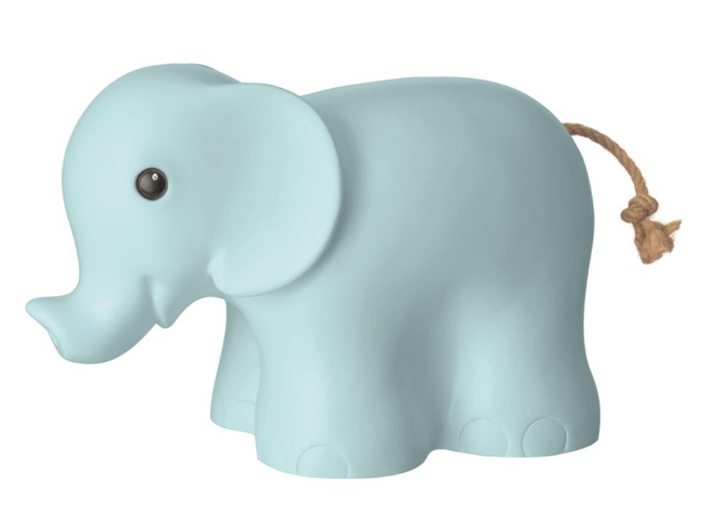 Lampada Egmont elefante azzurro 22x32x16