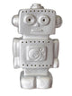 Lampada robot Egmont argento. 33x18x10