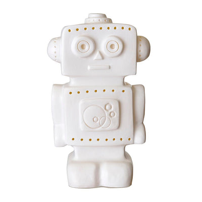 Egmont lamp robot wit. 33x18x10 cm