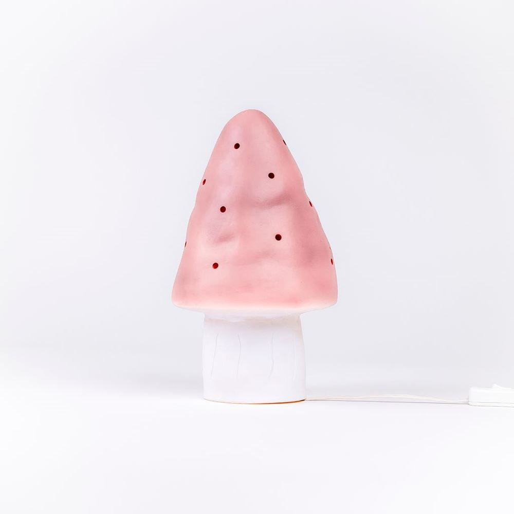 Lampada Egmont fungo vintage rosa + dim