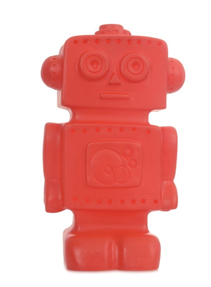 Lampada giocattolo Egmont robot rossa 33x18x10 cm.