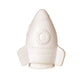 Lampada Egmont razzo bianco 34x19x14 cm.