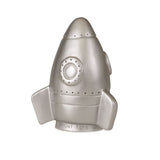 Lámpara Egmont plata cohete. 25x15cm - afbeelding 1