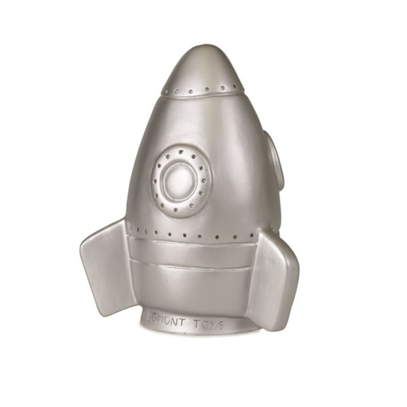 Lámpara Egmont plata cohete. 25x15cm