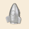 Lampada Egmont razzo argento. 25x15 cm