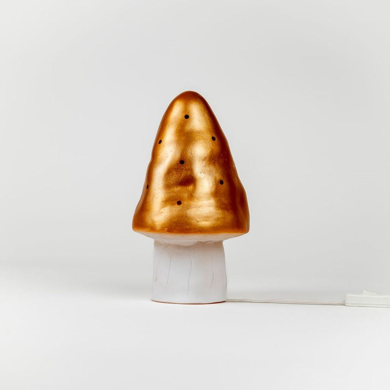 Lámpara Egmont hongo cobre + dimmer.