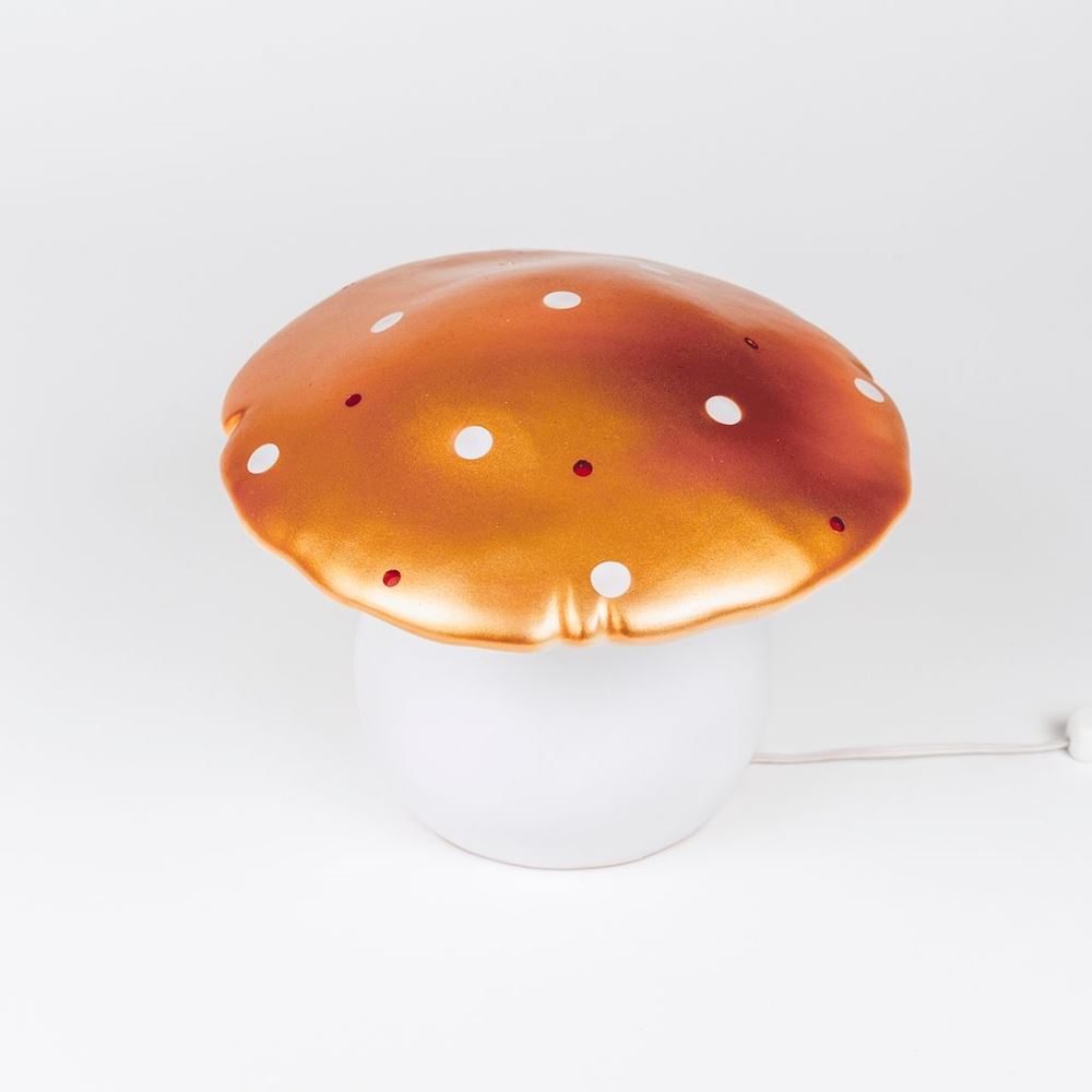 Lampada Egmont fungo rame + dimmer.