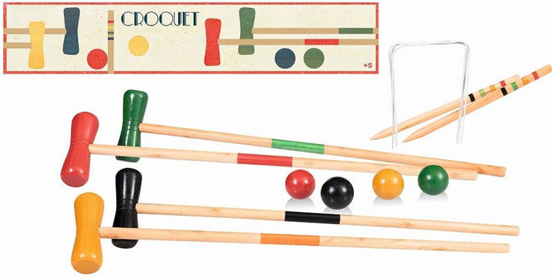 Croquet de madera Egmont 77 x 15 x 8 cm. 5+