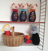 Bowling set wolf 18 cm. 0+ - afbeelding 2