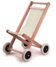 Buggy Egmont in legno con tessuto naturale. 40×5
