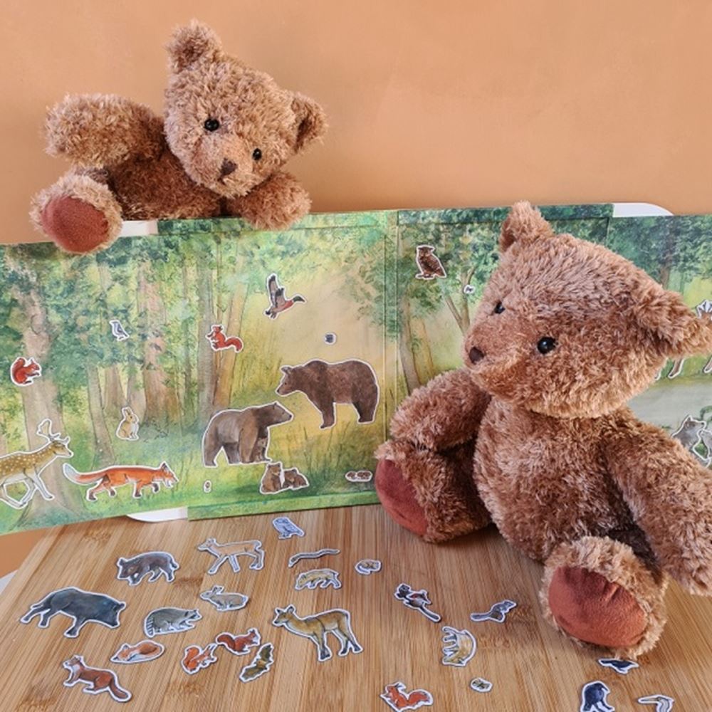 Foresta di giochi magnetici Egmont. 25x24x1 cm. 3+