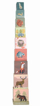 Cubi impilabili Egmont animali della foresta. carrello fsc