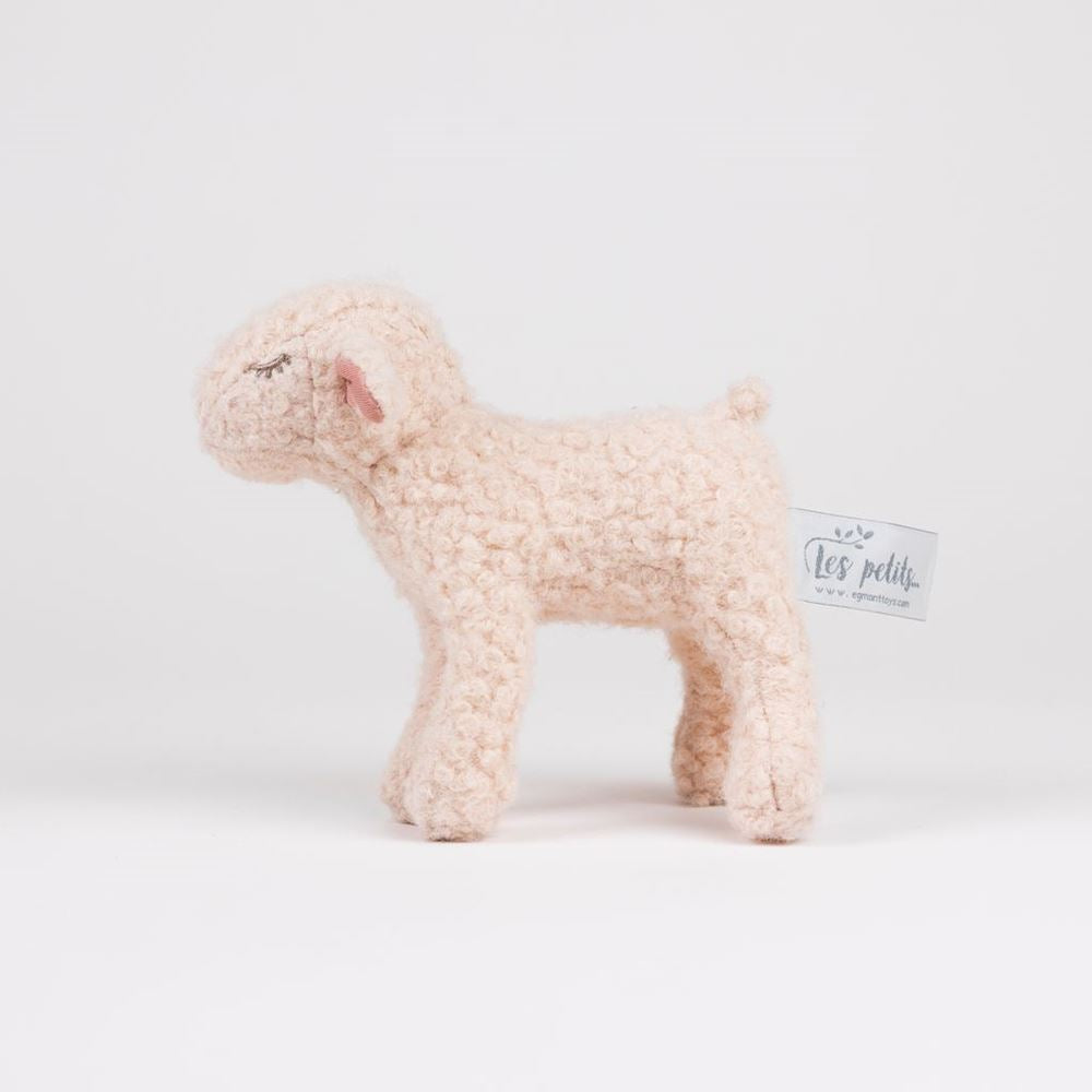 Peluche pecora Maria di Egmont. 16x9x16 cm.