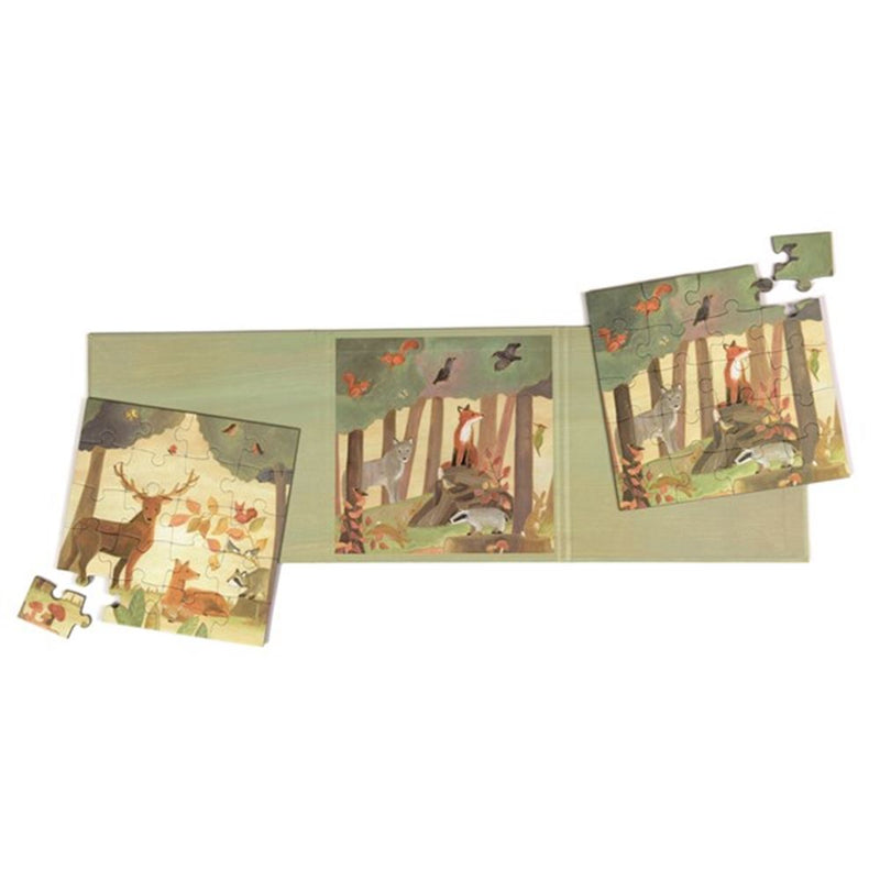 Foresta puzzle magnetica Egmont. 17,5x17,5