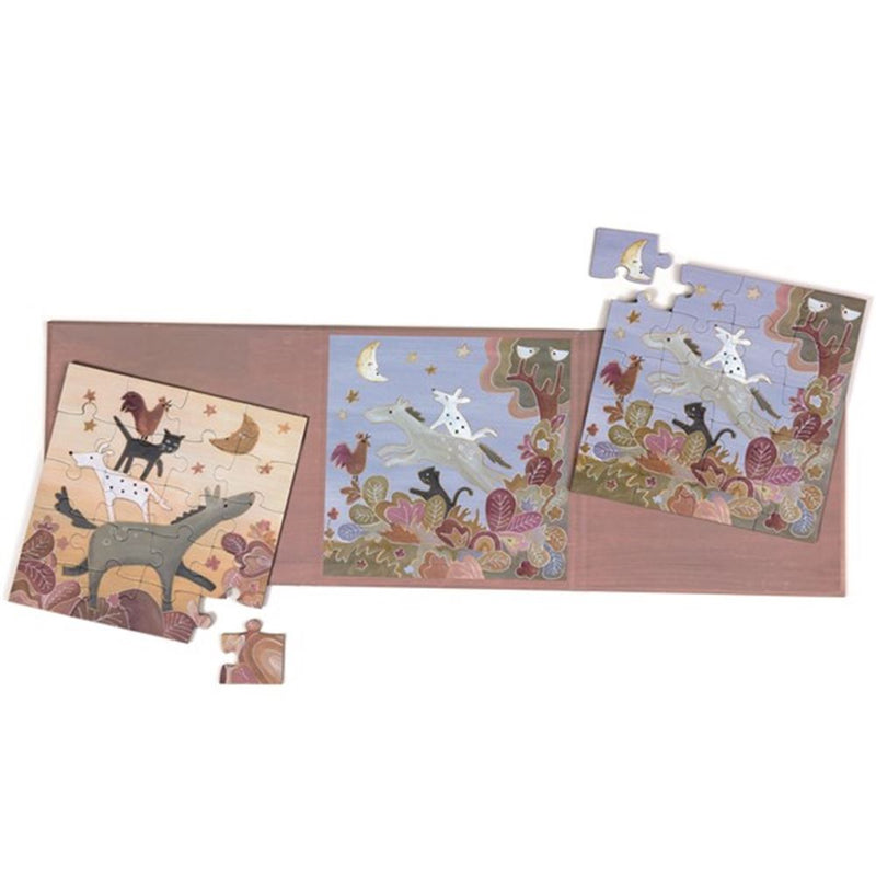 Egmont magneet puzzel bremer muzikanten.