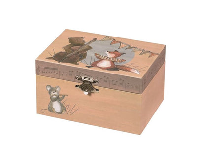 Ty Egmont jewelry box with music. musician