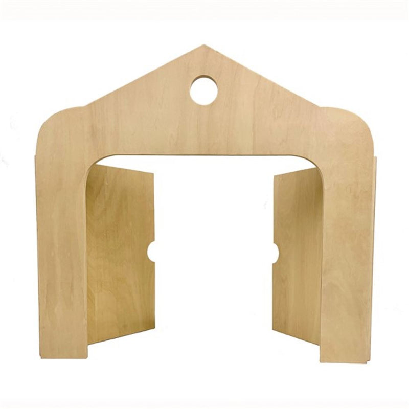 Teatro de mesa de madera Egmont. 48x25x45cm.