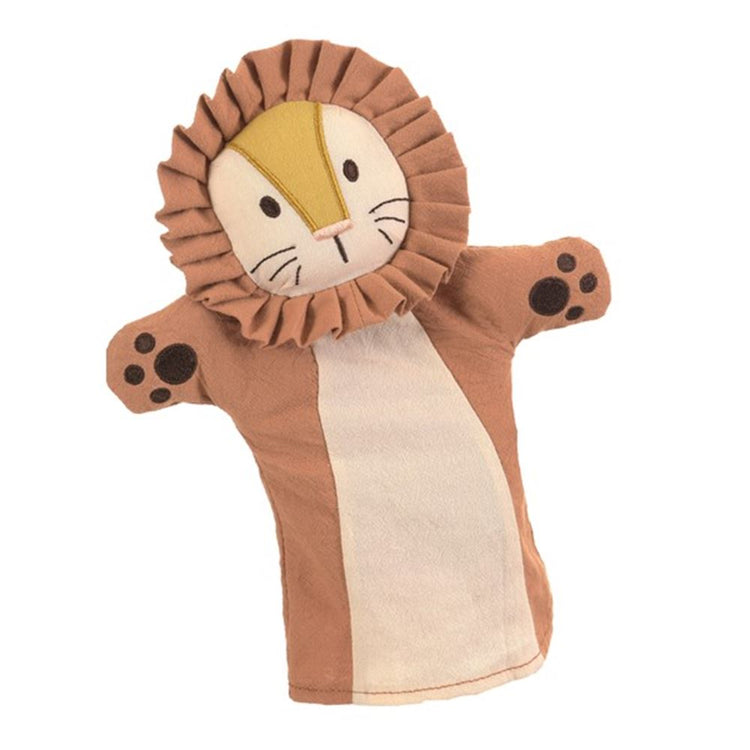 León títere de mano de Egmont. 29x17x6cm. 0+