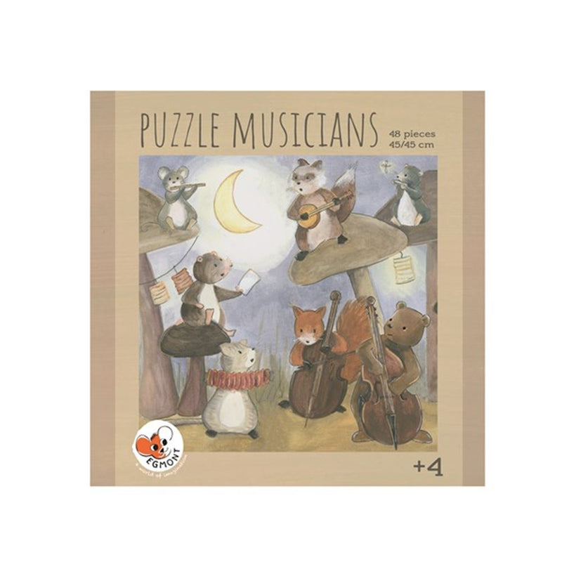 Egmont puzzle músicos 48uds. mapa fsc