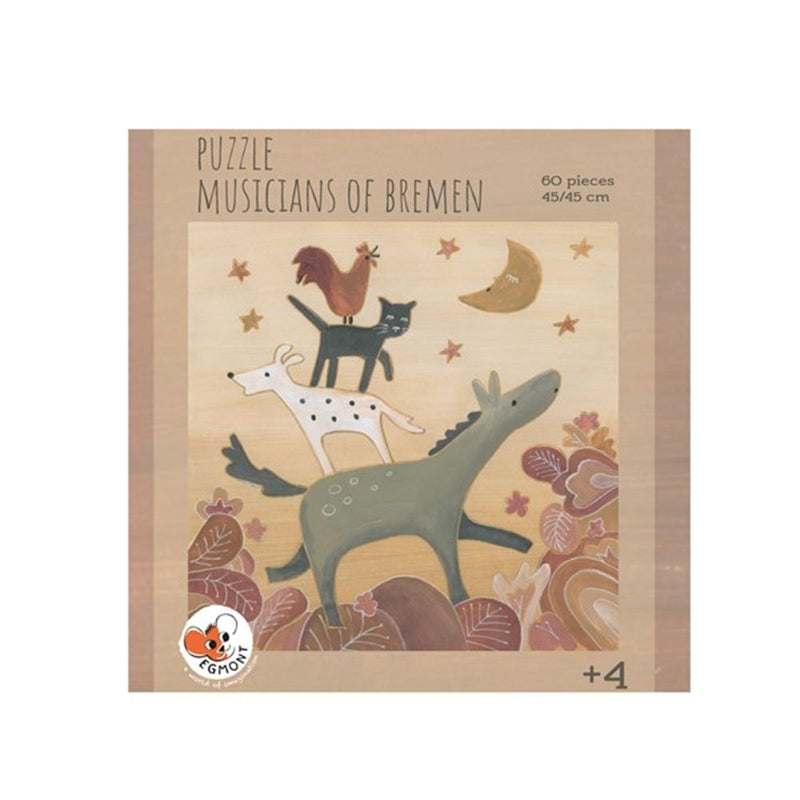 Puzzle Egmont músicos de Bremer 60 uds. 2
