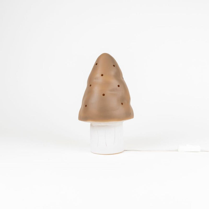 Lámpara Egmont seta chocolate + dimm