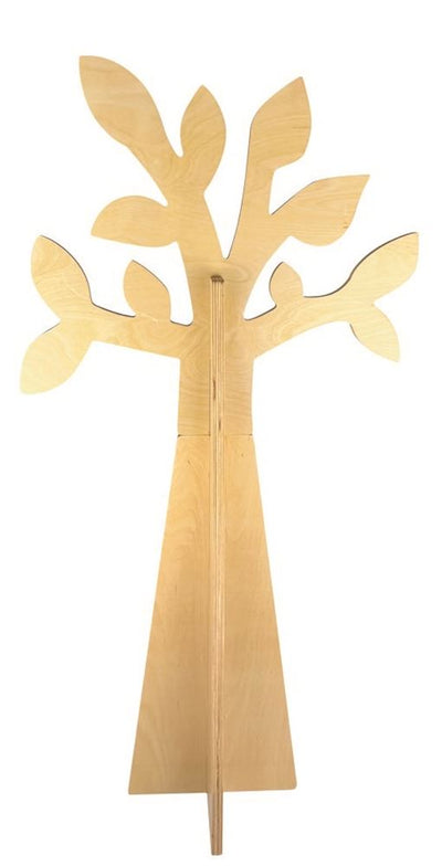 Piano appendiabiti in legno Egmont. 100x47x25cm