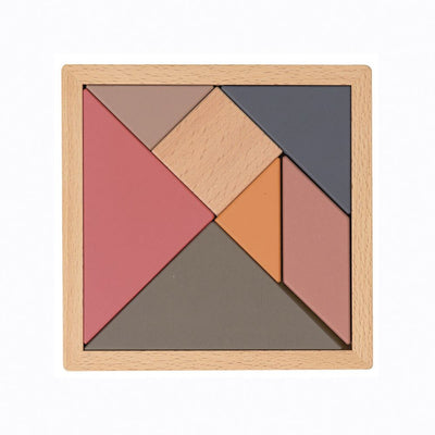 Tangram Egmont in legno. legno fsc.15x15x1