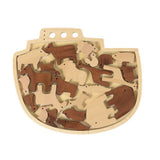Egmont houten vormenpuzzel ark van noah - afbeelding 1