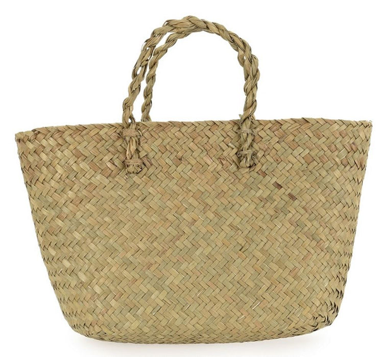 Egmont mandje van stro. 20x10x16 cm.
