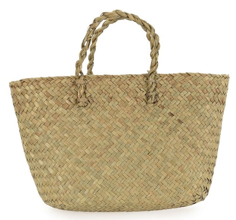 Cestino in paglia di Egmont. 20x10x16 centimetri.