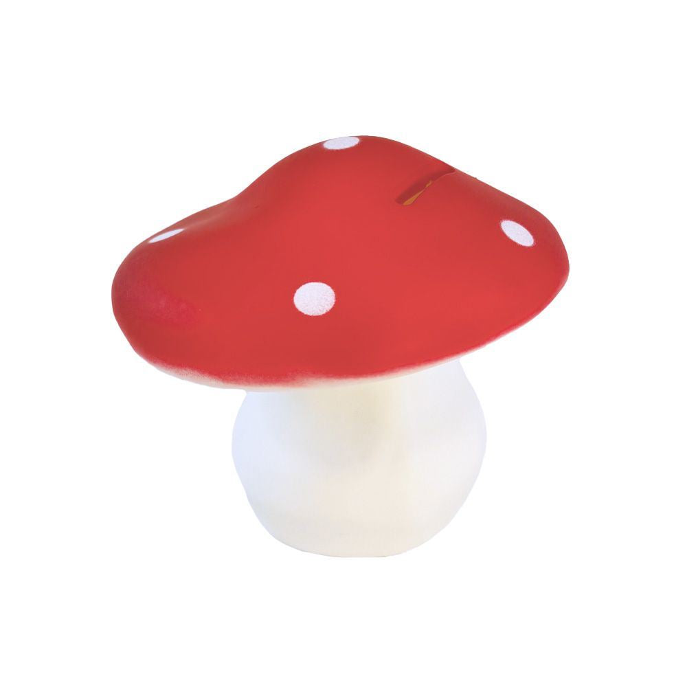 Salvadanaio Egmont rosso fungo. 11cm.