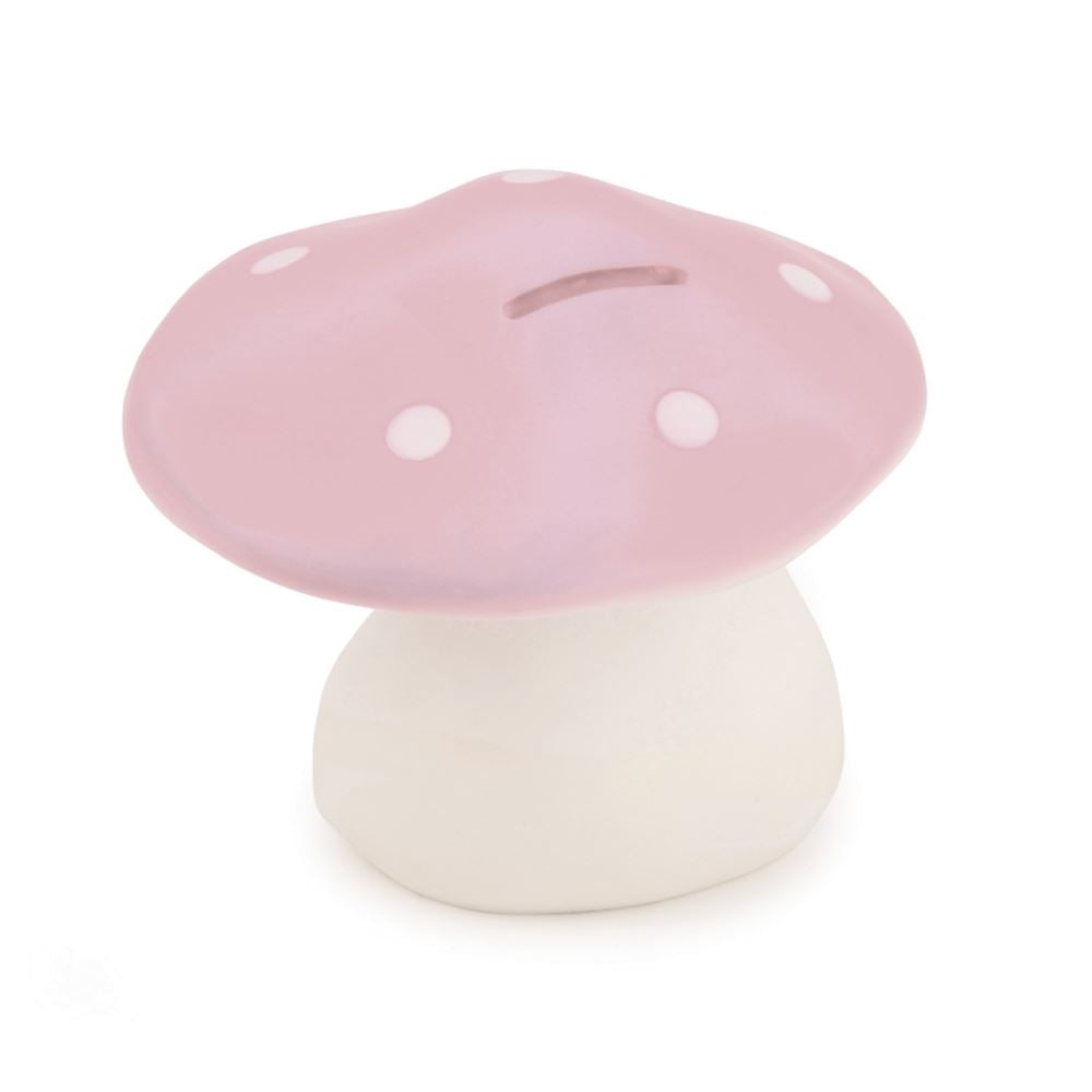 Egmont money box mushroom pink. 11 cm.