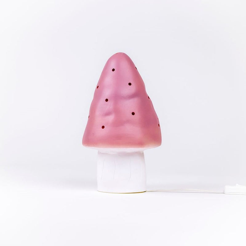 Lámpara Egmont hongo lila + dimmer.
