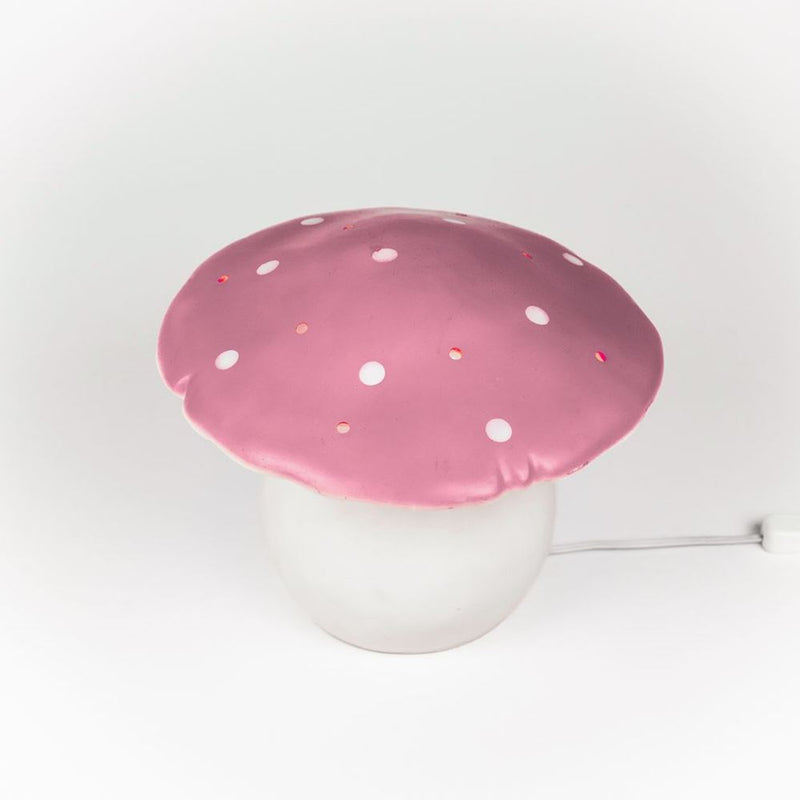 Lámpara Egmont hongo lila + dimmer.