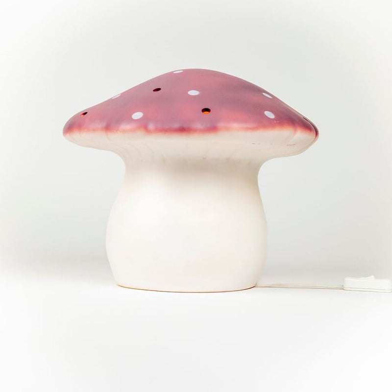 Lámpara Egmont hongo lila + dimmer.