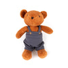 Abi Egmont abraza al oso y al padre. 25cm.