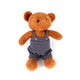Abi Egmont abbraccia l'orso e il padre. 25cm.