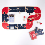 Egmont auto's op de weg. fsc.31x27x4 cm. - afbeelding 1