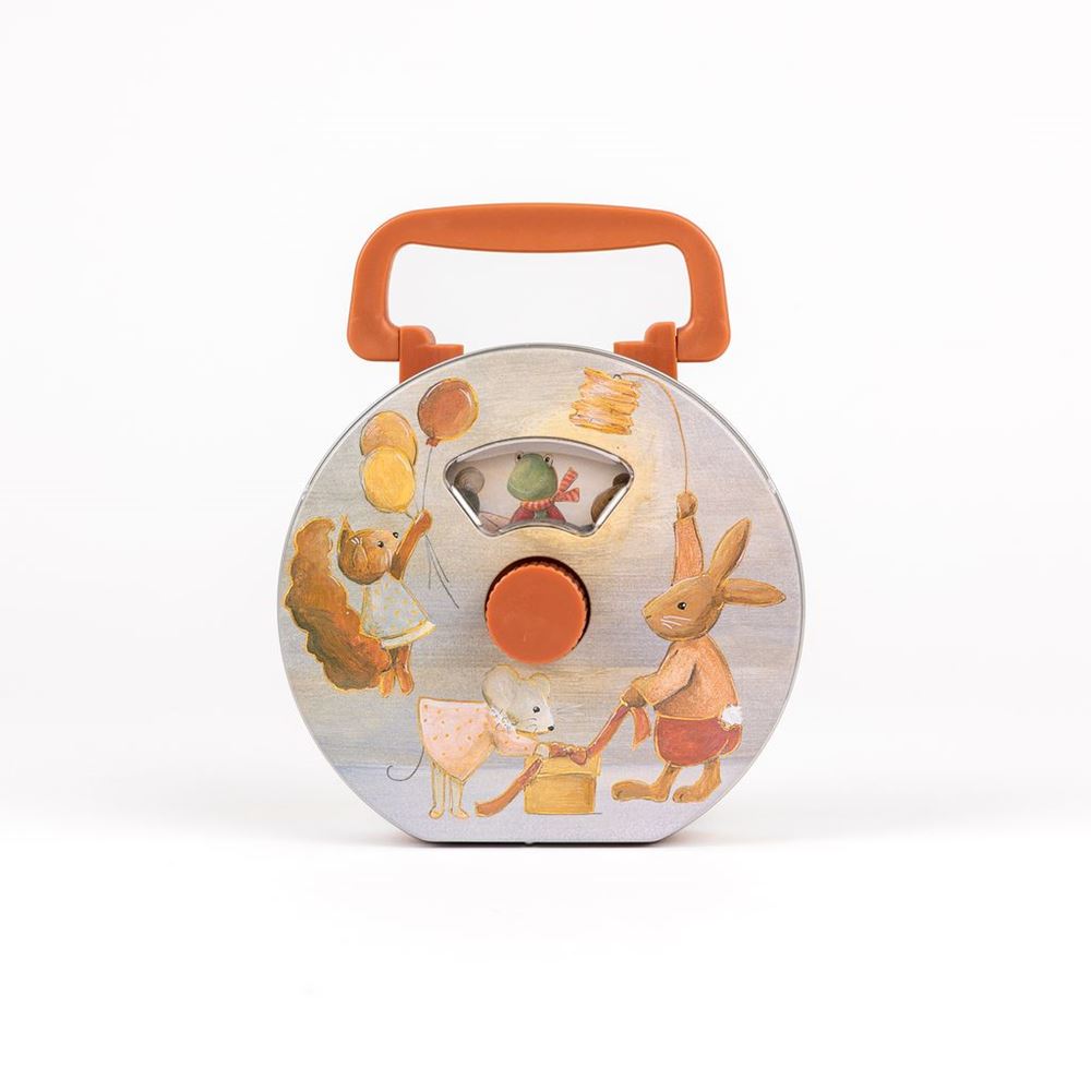 Amici della radio con carillon Egmont. 17x16x