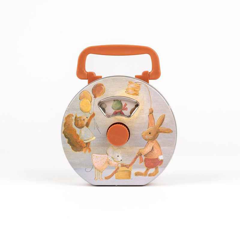 Amici della radio con carillon Egmont. 17x16x