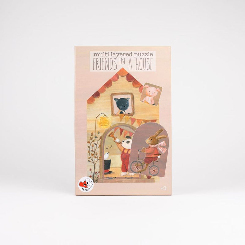 Amici puzzle multistrato Egmont. fsc ka
