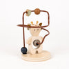 Juego de alambre de cuentas de madera Egmont Leonie. 9x1