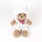Egmont knuffel chefkok beer in cadeau | 2 stuks - afbeelding 1