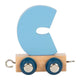 Carattere di legno a piede piccole C