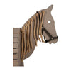 Pie pequeño - caballo de madera gris
